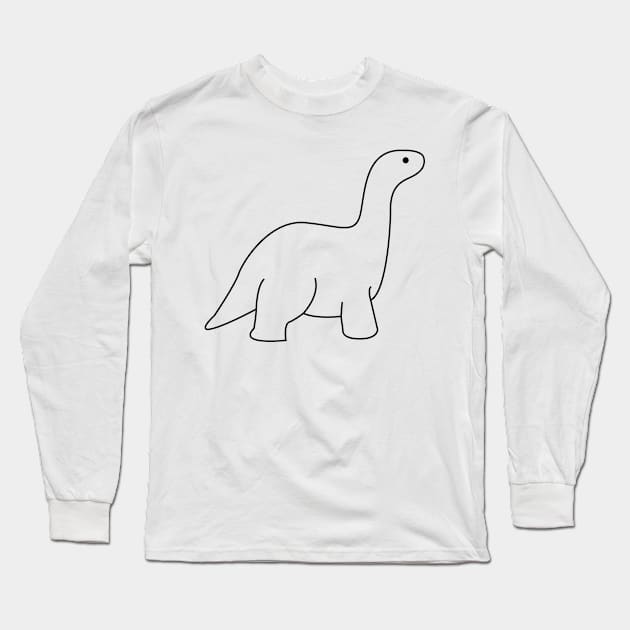 dinosaur Design Long Sleeve T-Shirt by Pet & Nature Lovers